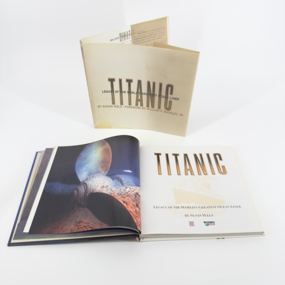 Titanic Legacy of the Worlds Greatest Ocean Liner Susan Wels Time Life Book 1997